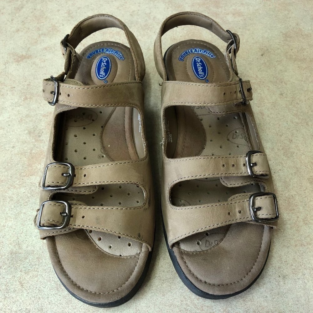 Dr. Scholl's Double Air Pillow Marg Sandals Size 8
